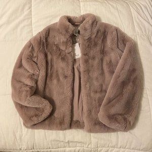 Magaschoni Faux Fur Coat